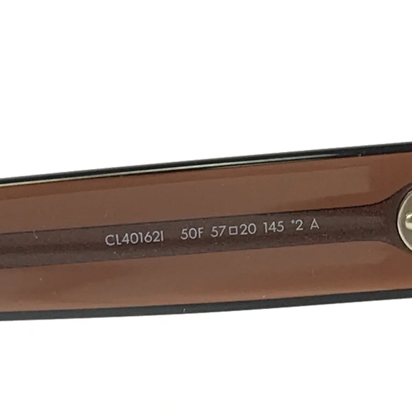 CELINE 57mm Gradient Square Sunglasses in
Transparent Brown/Brown - Picture 12 of 13